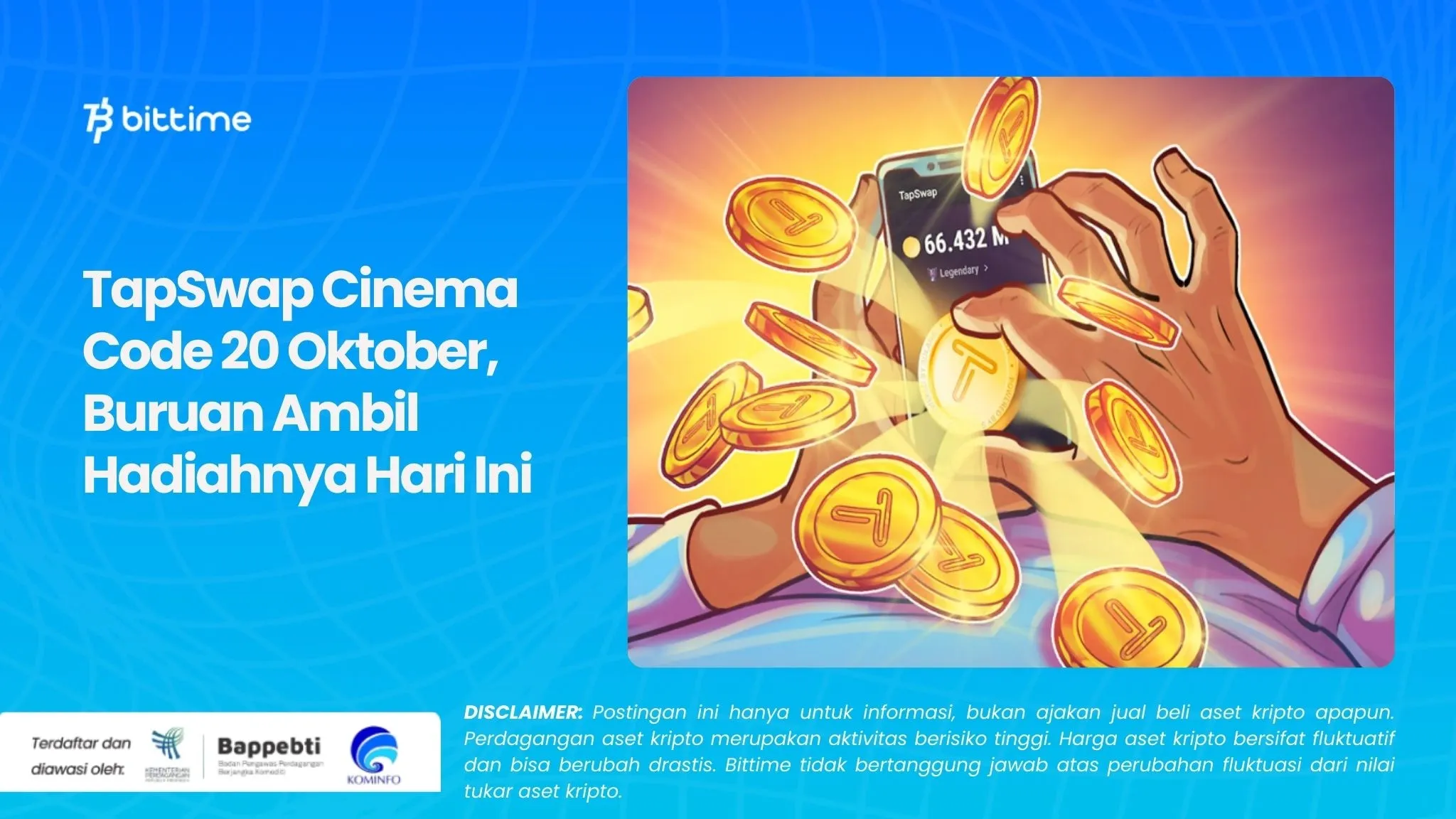 TapSwap Cinema Code 20 Oktober, Buruan Ambil Hadiahnya Hari Ini.webp