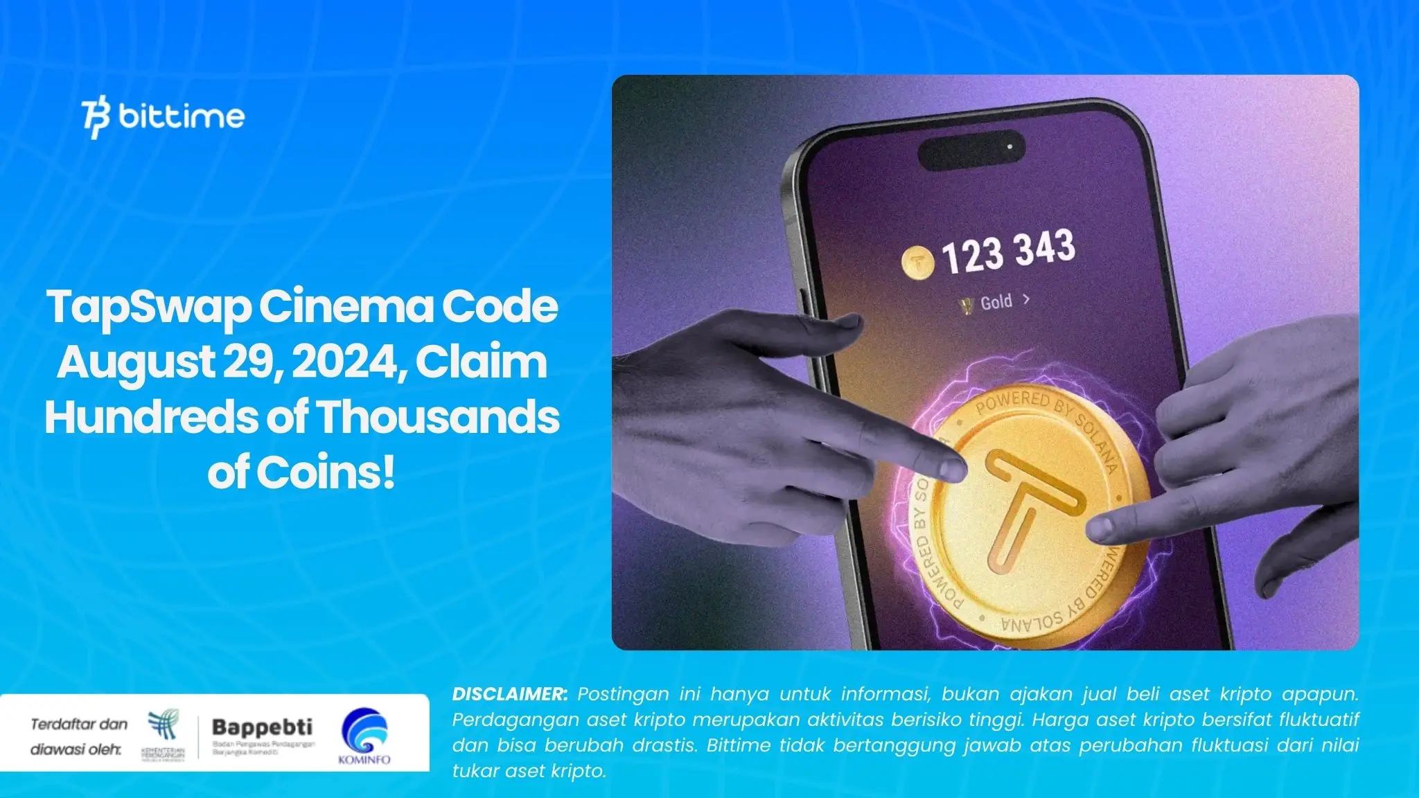 TapSwap Cinema Code August 29, 2024, Claim Hundreds of Thousands of Coins!.webp