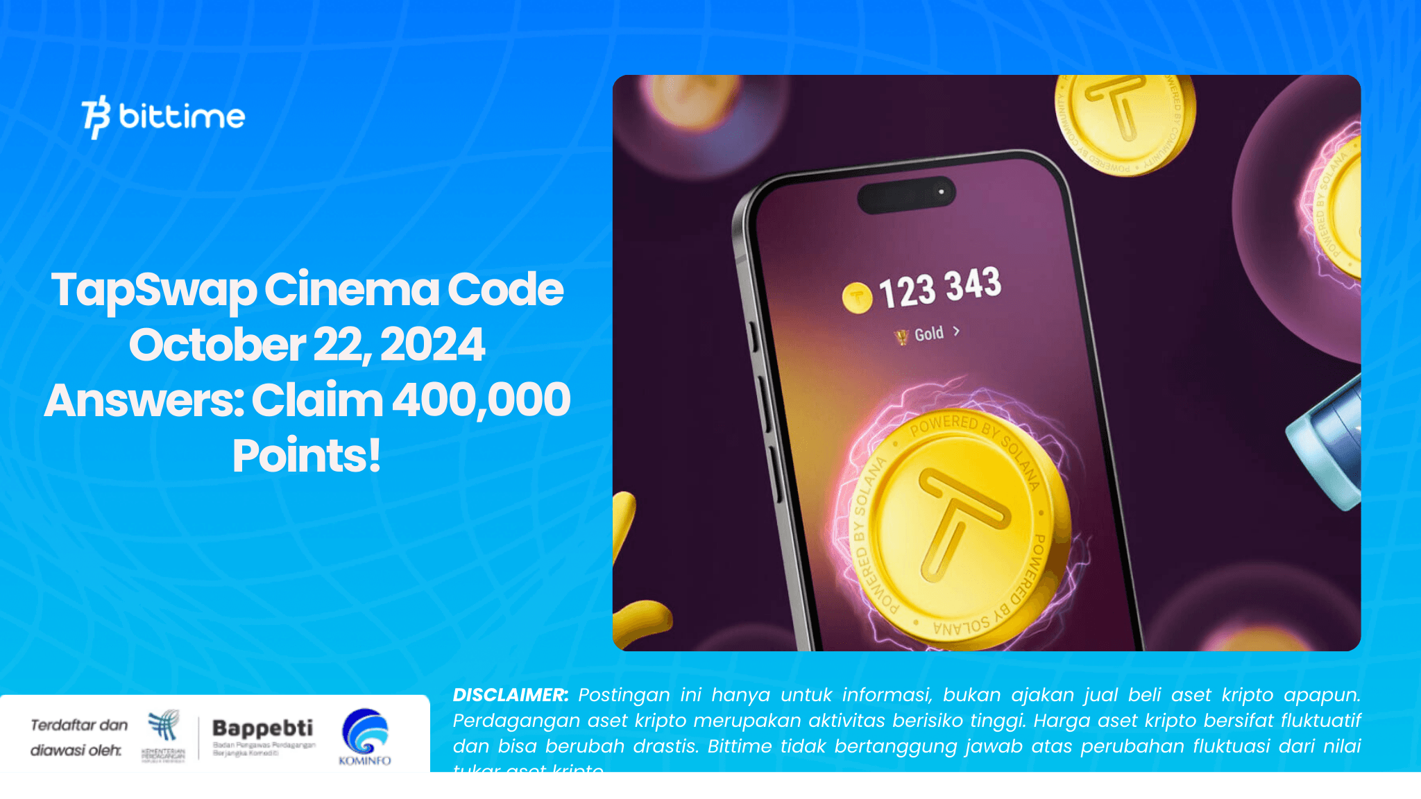 TapSwap Cinema Code October 22, 2024 Answers Claim 400,000 Points!.png