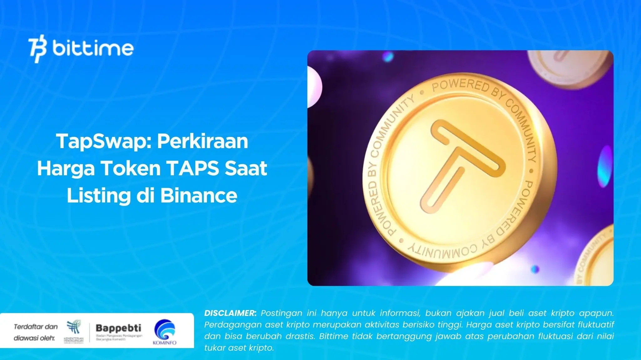 TapSwap Perkiraan Harga Token TAPS Saat Listing di Binance.webp