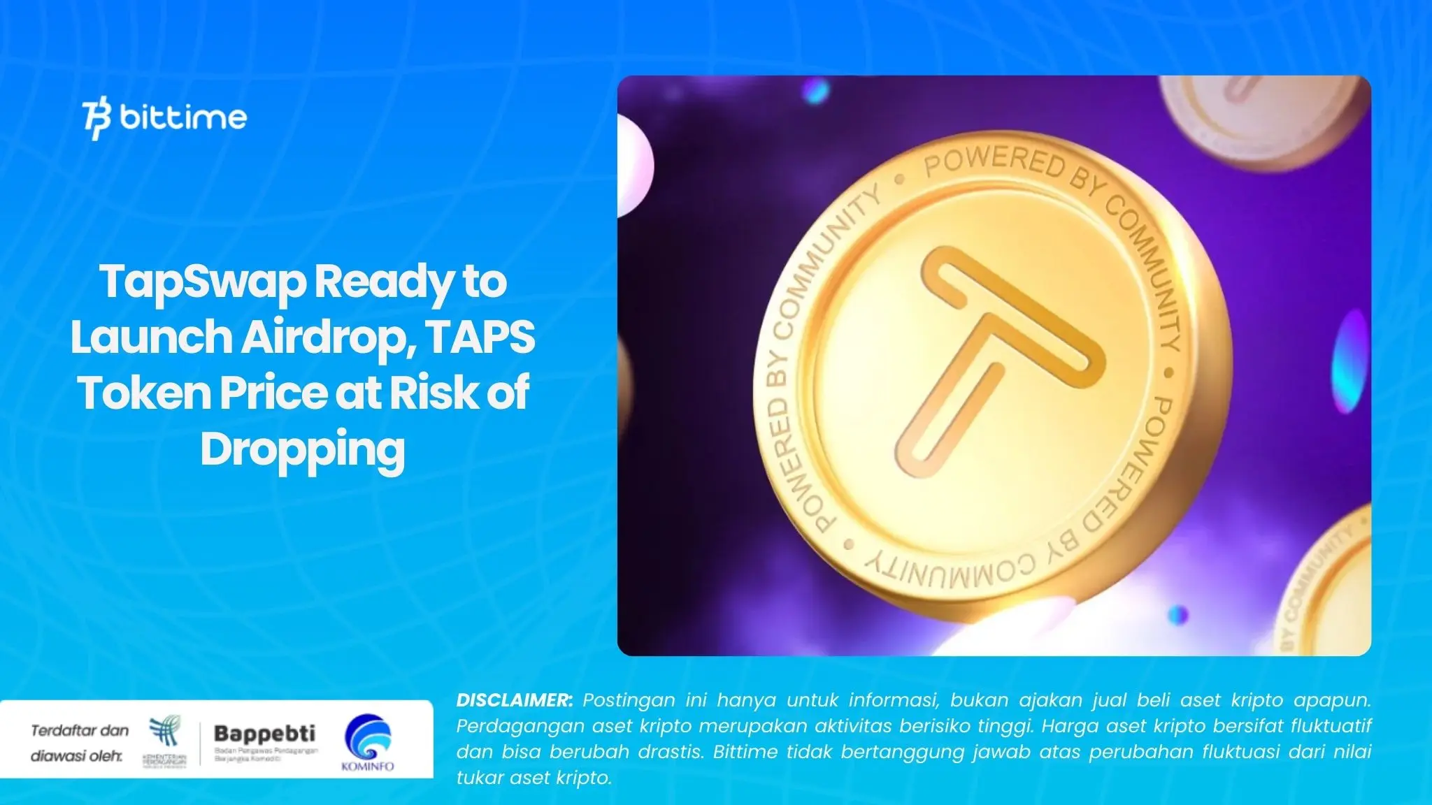 TapSwap Ready to Launch Airdrop, TAPS Token Price at Risk of Dropping.webp