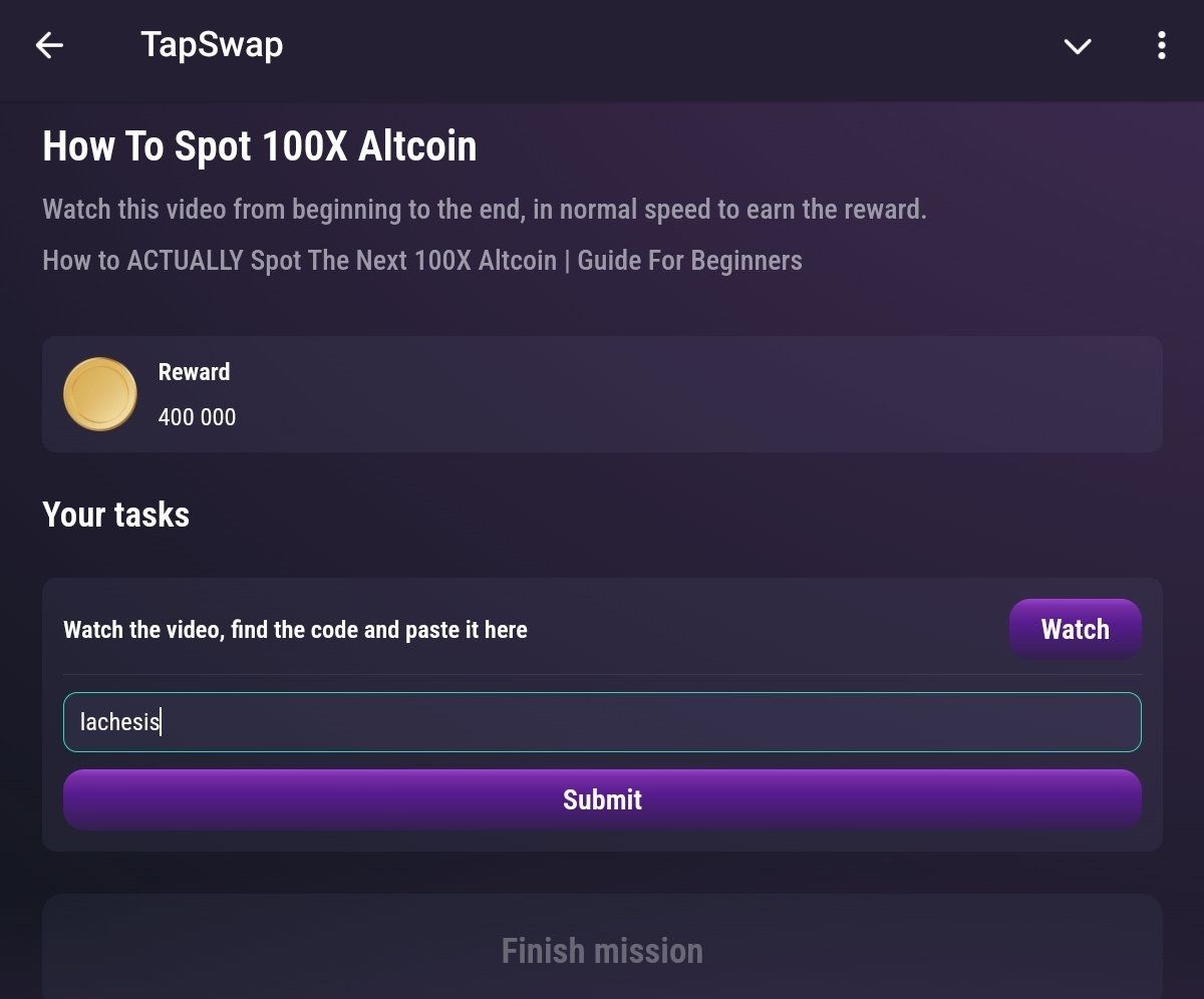 Tapswap код 31 августа