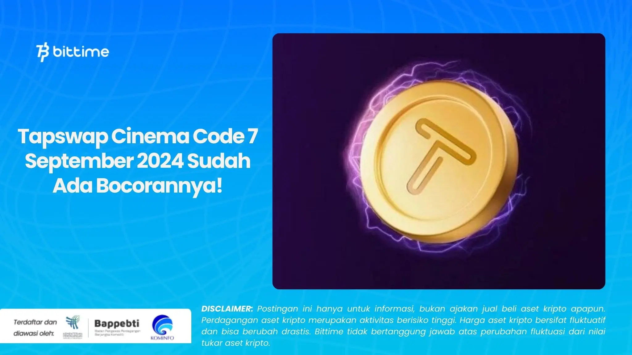 Tapswap Cinema Code 7 September 2024 Sudah Ada Bocorannya!.webp