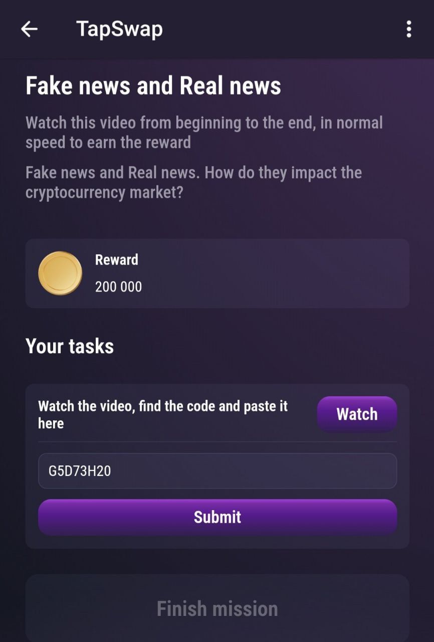 Tapswap Code 09 Juli 2024