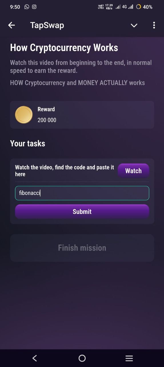 Tapswap Code 11 Juli 2024