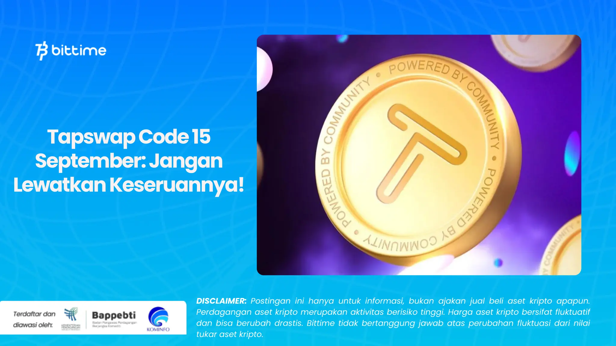 Tapswap Code 15 September: Jangan Lewatkan Keseruannya!