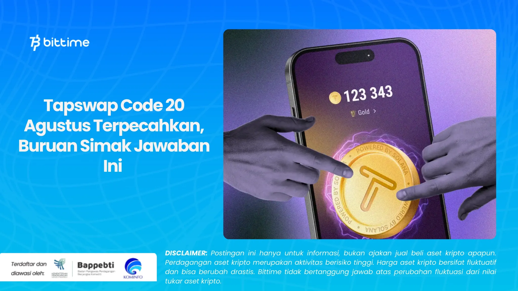 Tapswap Code 20 Agustus Terpecahkan, Buruan Simak Jawaban Ini