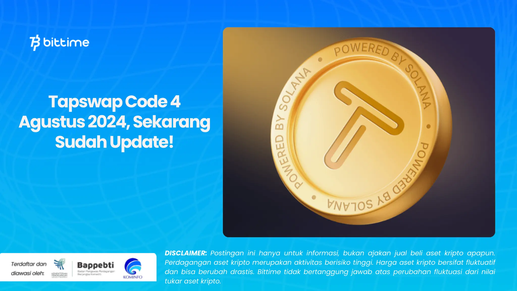 Tapswap Code 4 Agustus 2024, Sekarang Sudah Update!