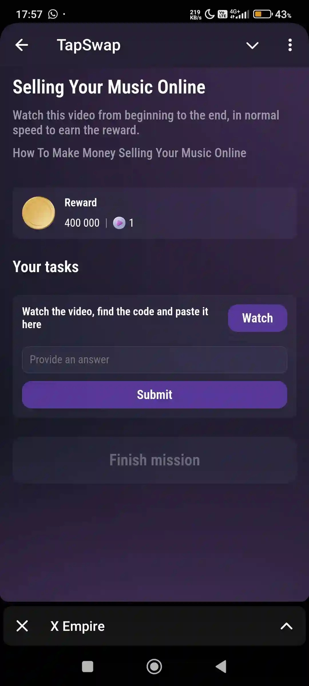 Tapswap Daily Task Cinema Codes 30 September 2024 Latest Today - video 2.webp