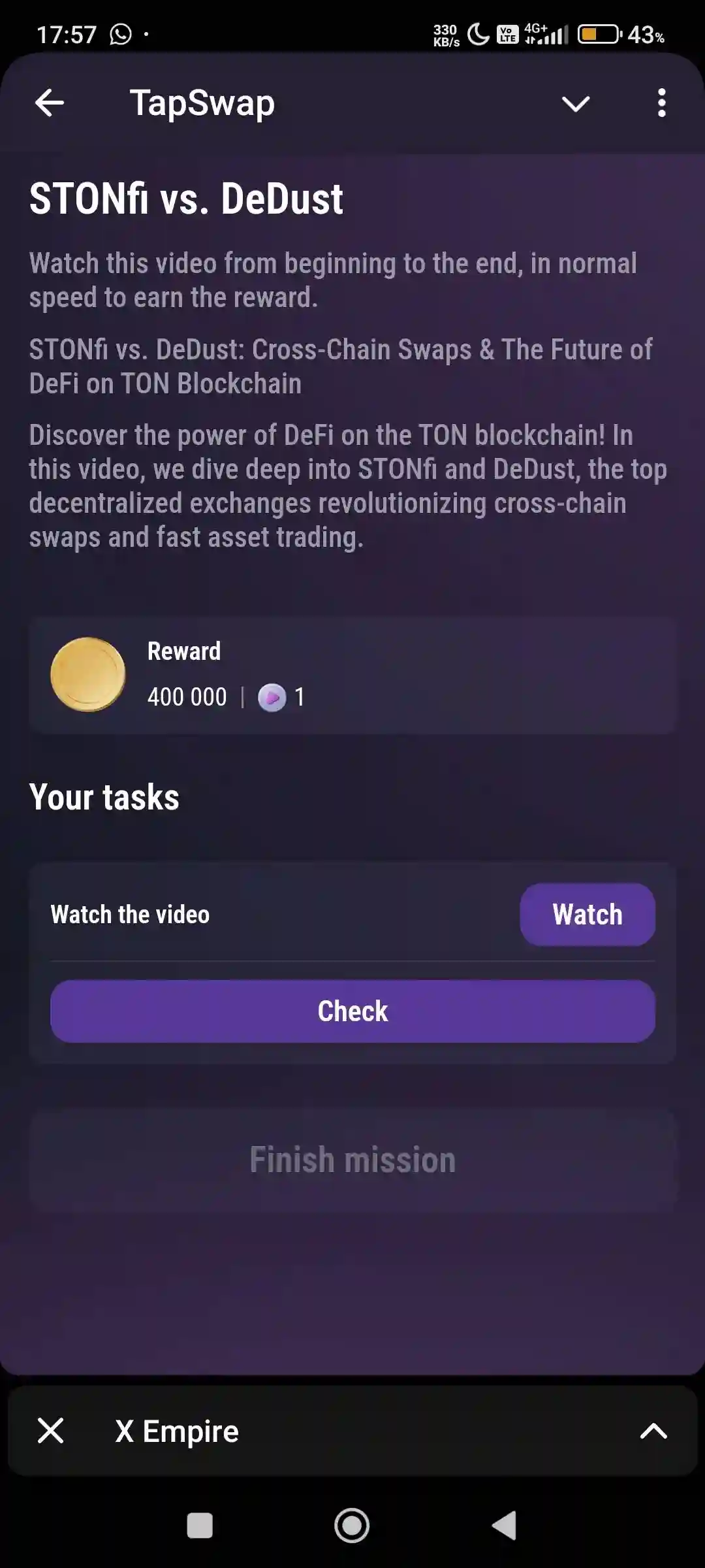 Tapswap Daily Task Cinema Codes 30 September 2024 Latest Today - video 3.webp