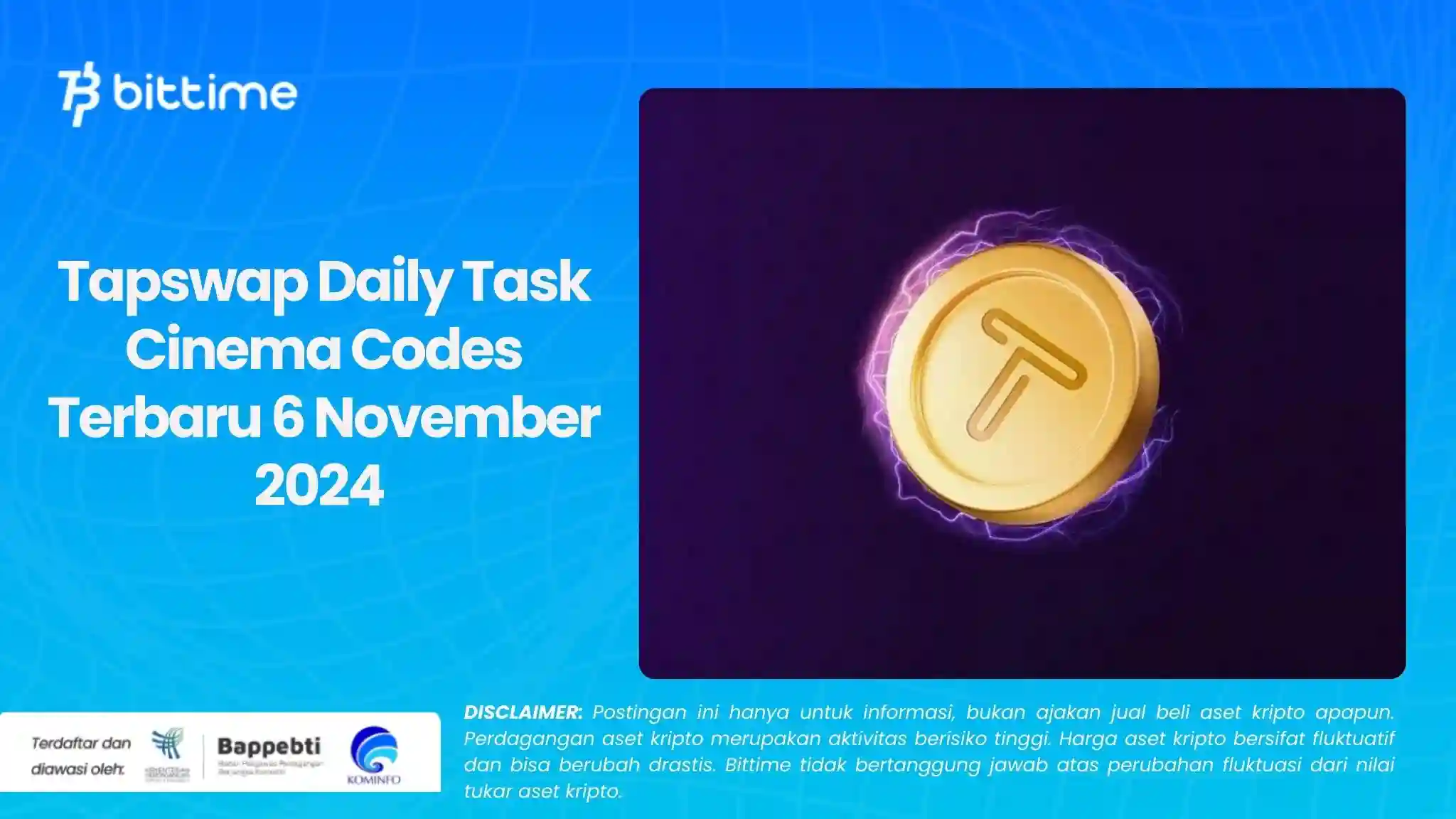 Tapswap Daily Task Cinema Codes Terbaru 6 November 2024 .webp