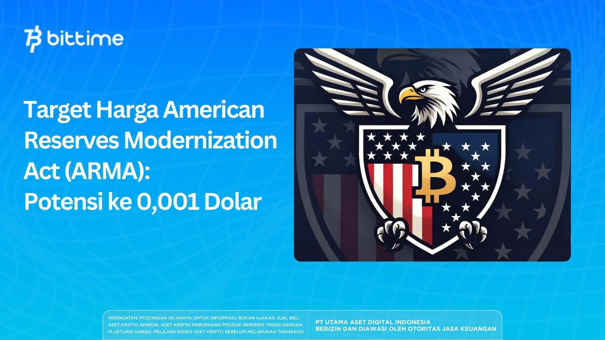 Target Harga American Reserves Modernization Act (ARMA): Potensi ke 0,001 Dolar