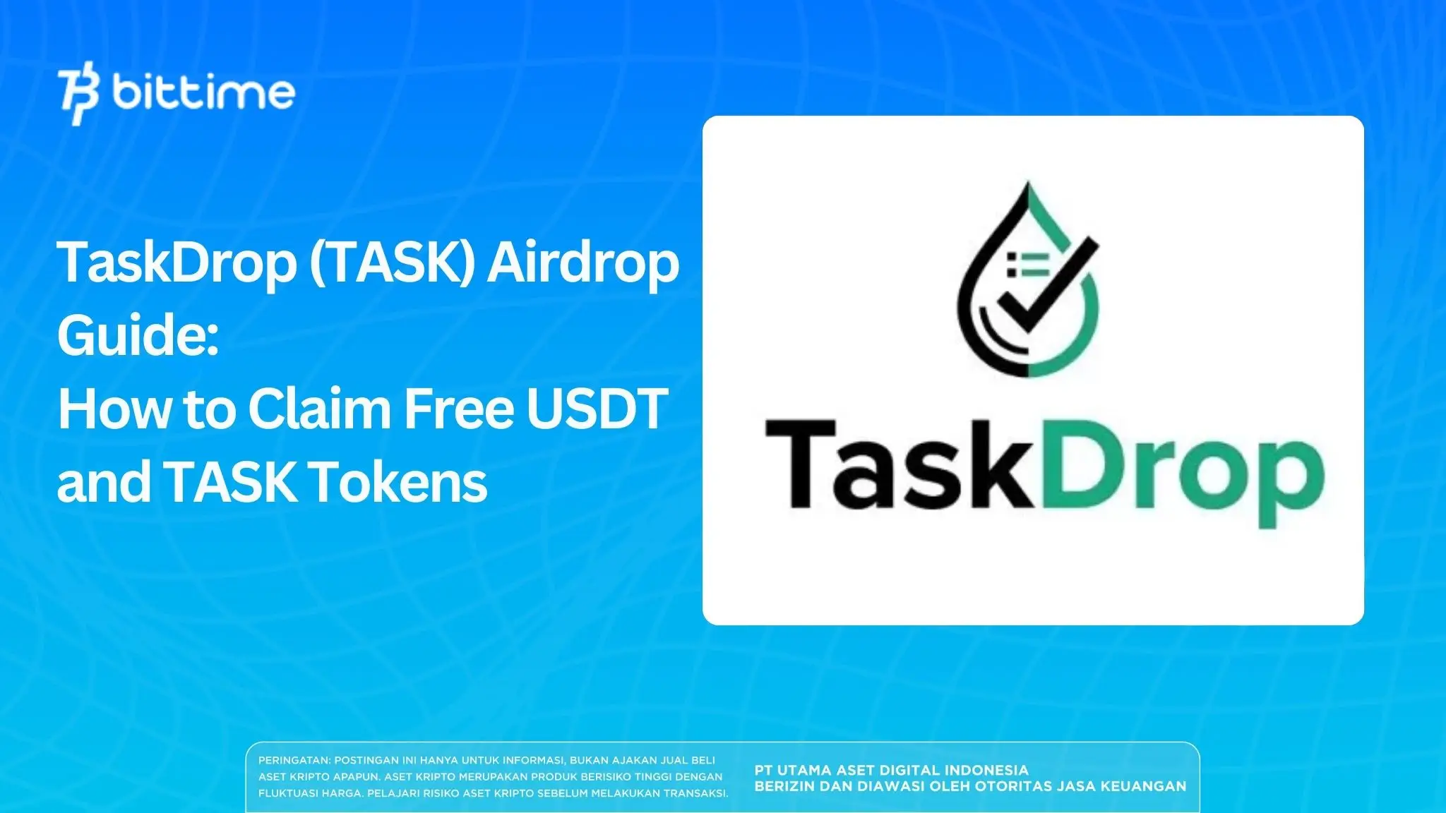 TaskDrop (TASK) Airdrop Guide: How to Claim Free USDT and TASK Tokens