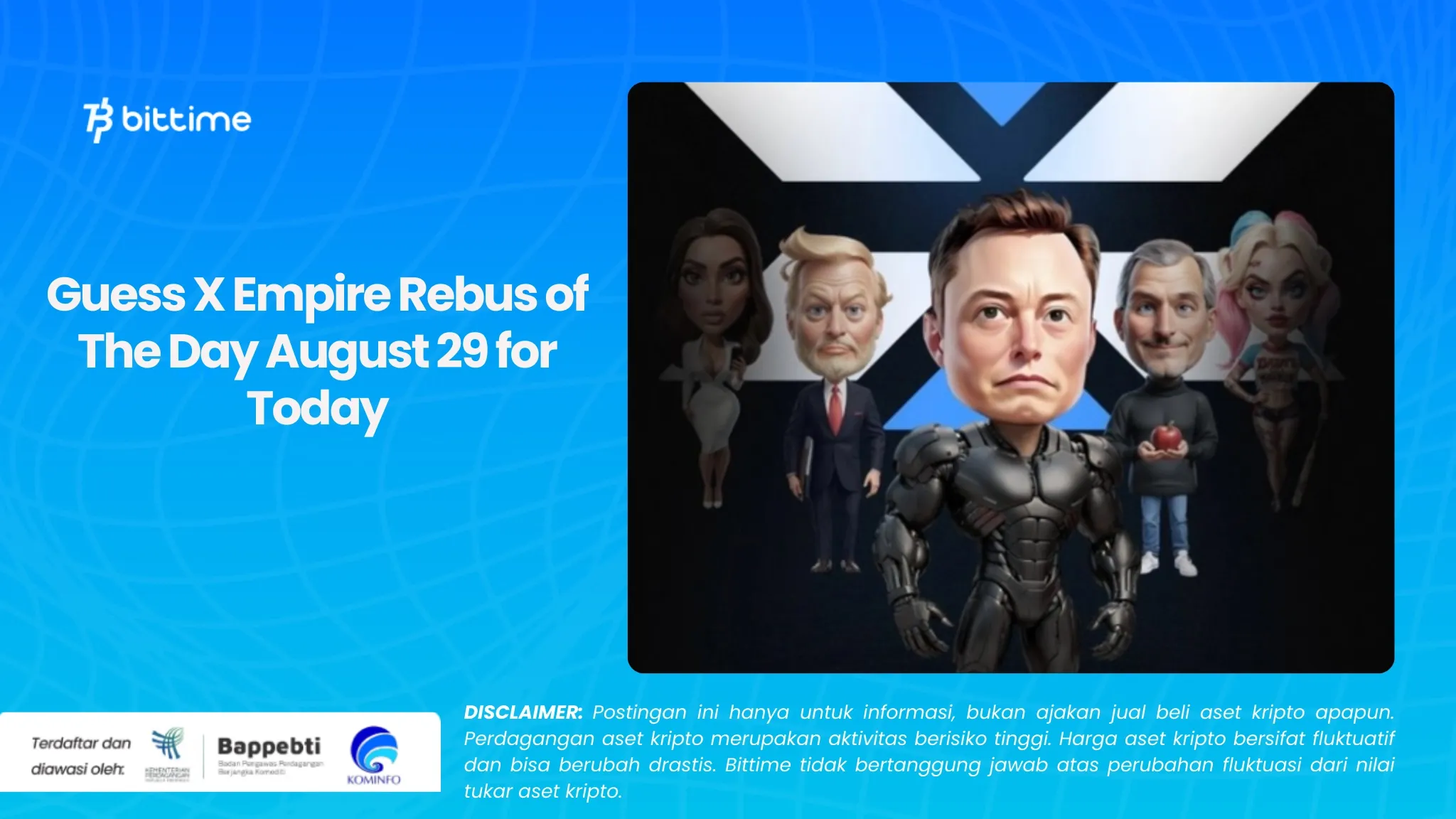 Tebakan X Empire Rebus of The Day 29 Agustus untuk Hari Ini