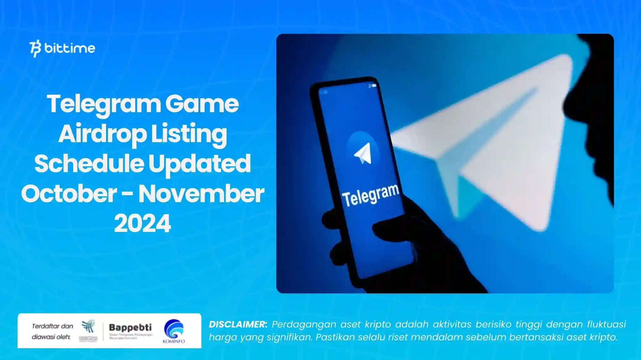 Telegram Game Airdrop Listing Schedule Updated October - November 2024.webp