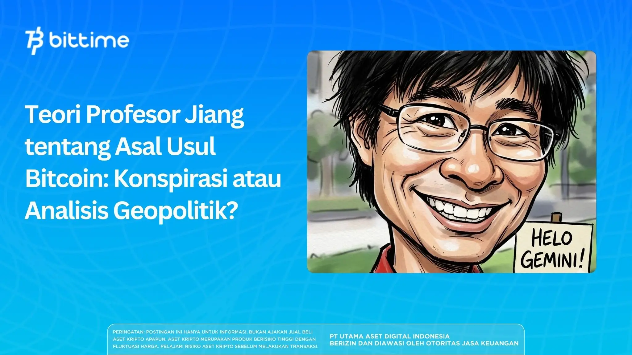 Teori Profesor Jiang tentang Asal Usul Bitcoin: Konspirasi atau Analisis Geopolitik?