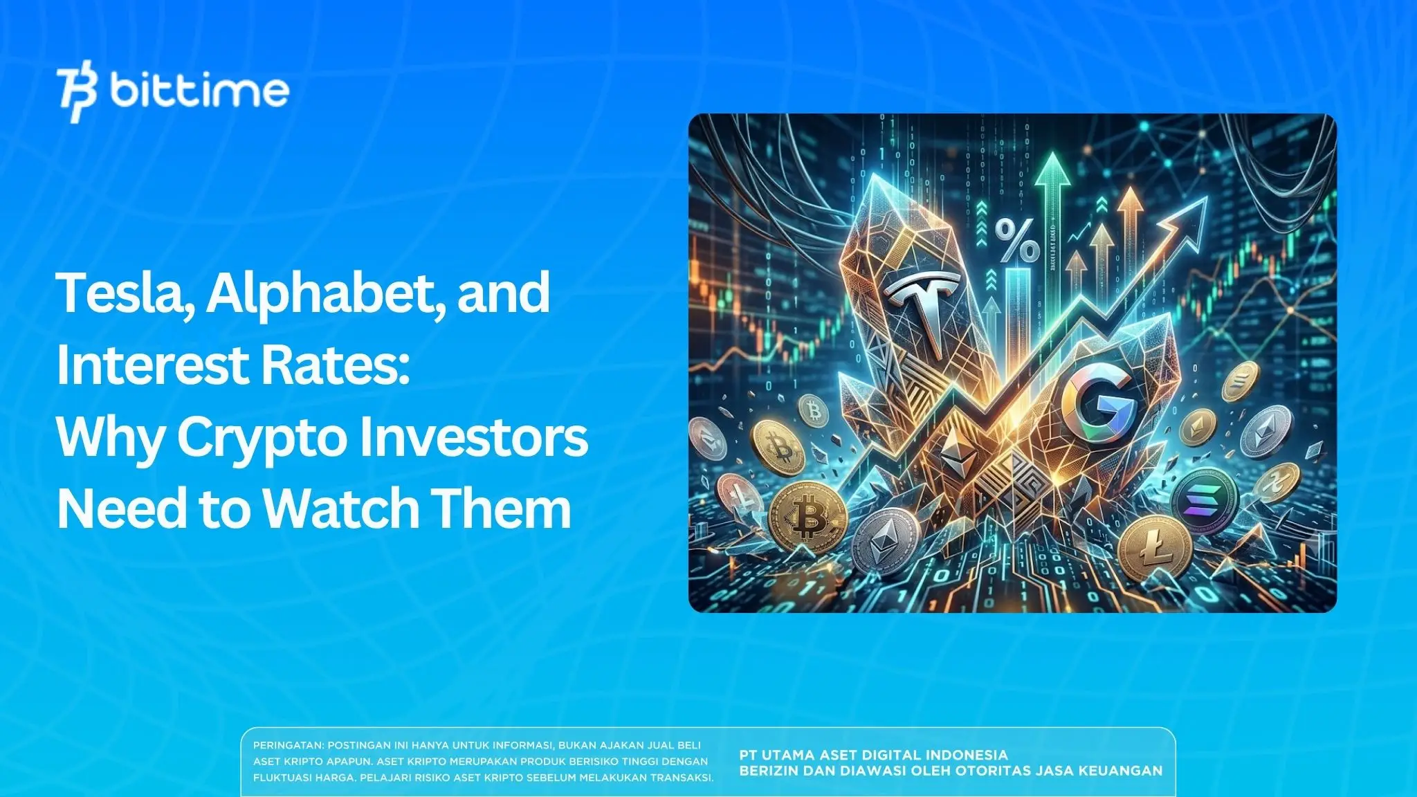 Tesla, Alphabet, and Interest Rates: Why Crypto Investors Need to Watch Them