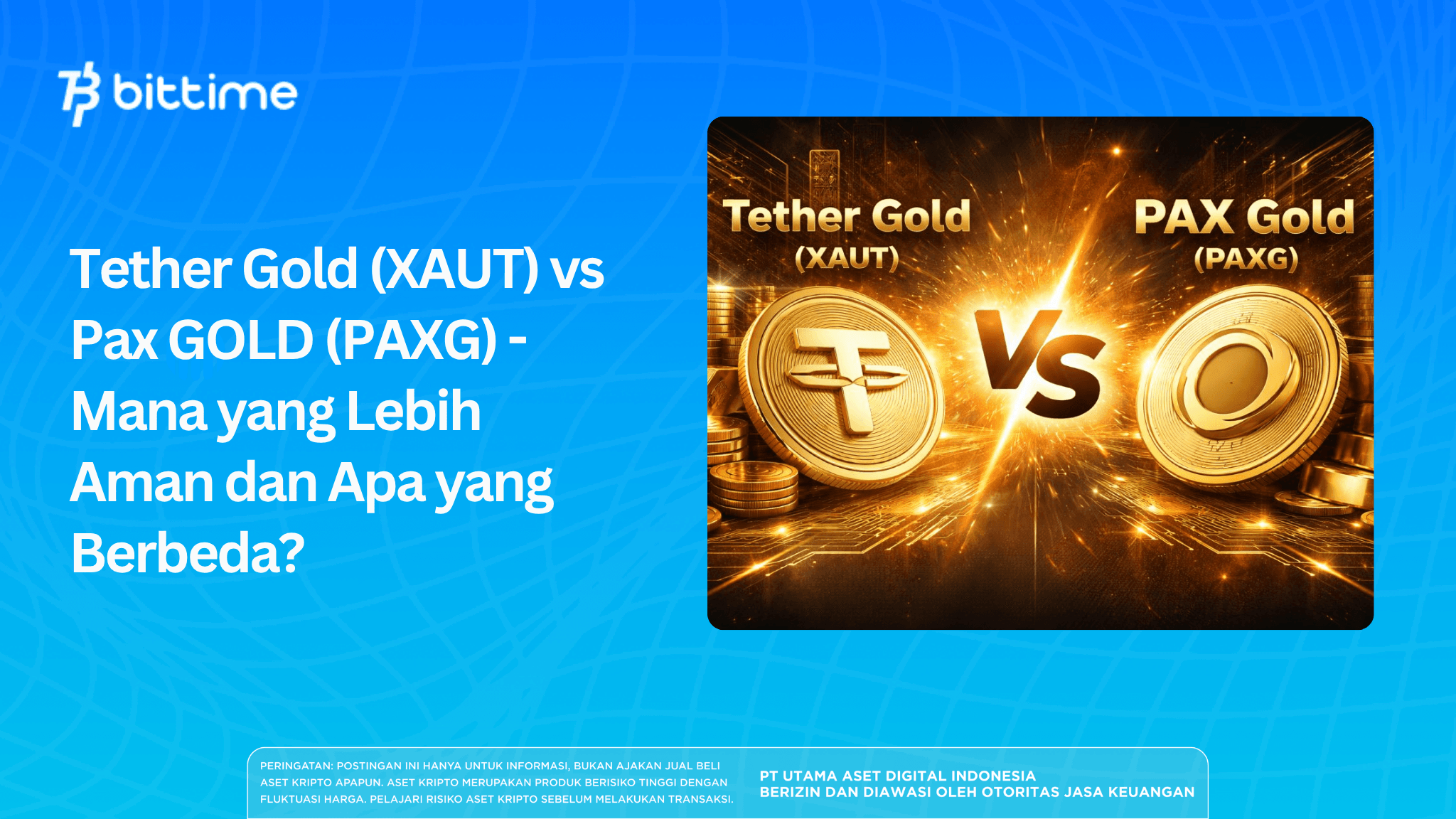 Tether Gold (XAUT) vs Pax GOLD (PAXG) - Which is Safer and What's the Difference?
