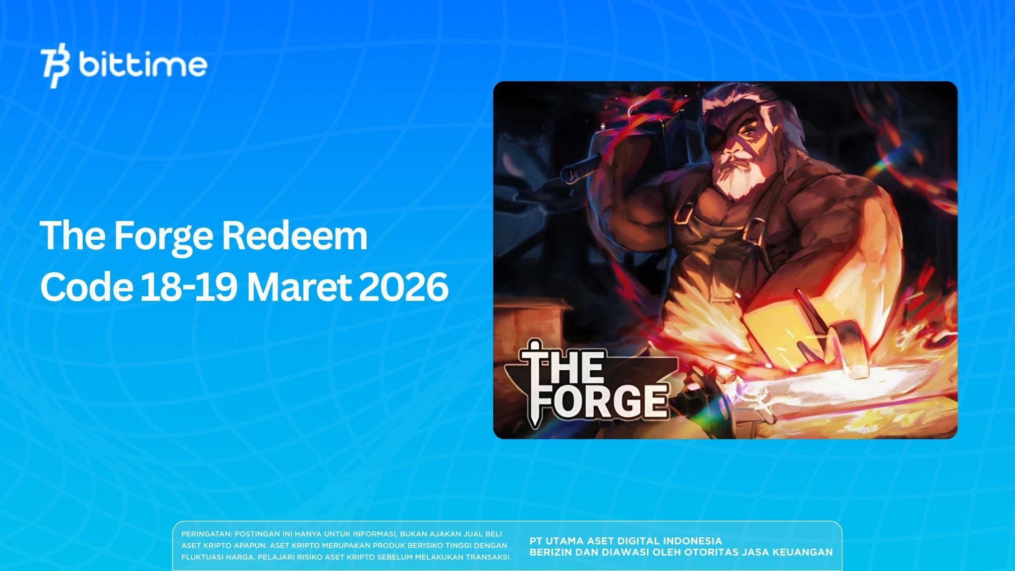 The Forge Redeem Code 18-19 Maret 2026