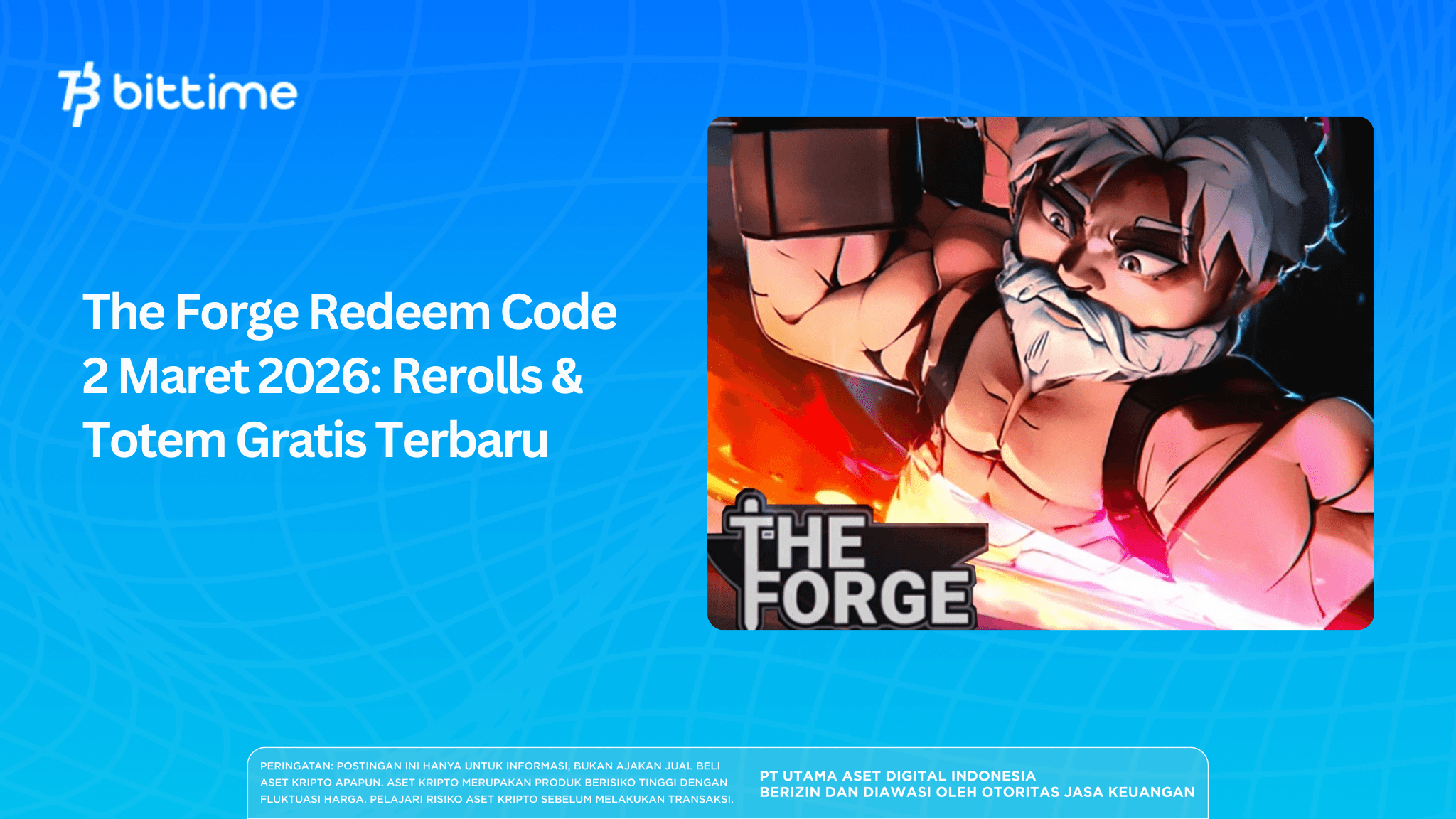 The Forge Redeem Code 2 Maret 2026: Rerolls & Totem Gratis Terbaru
