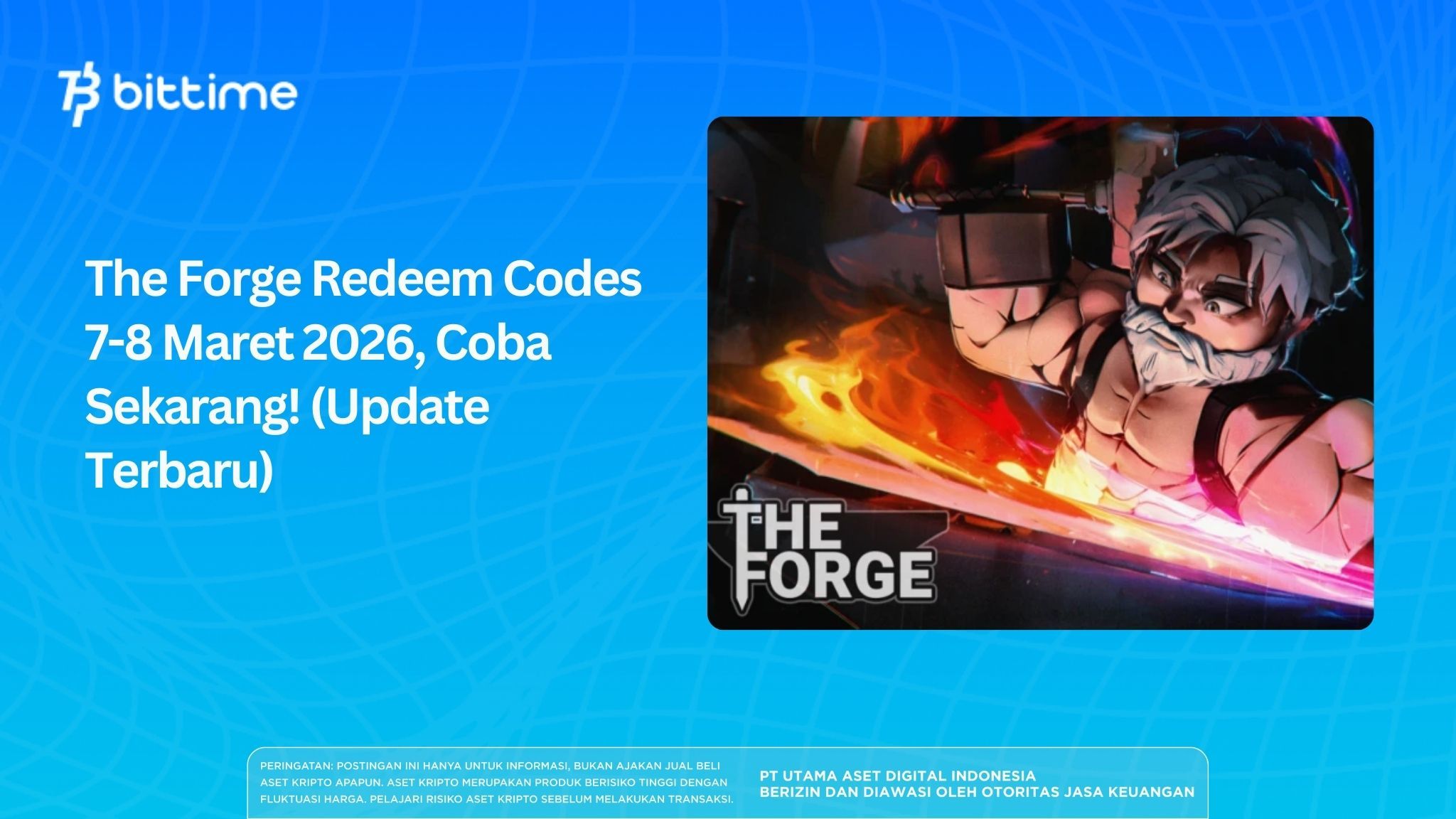The Forge Redeem Codes 7-8 Maret 2026, Coba Sekarang! (Update Terbaru)