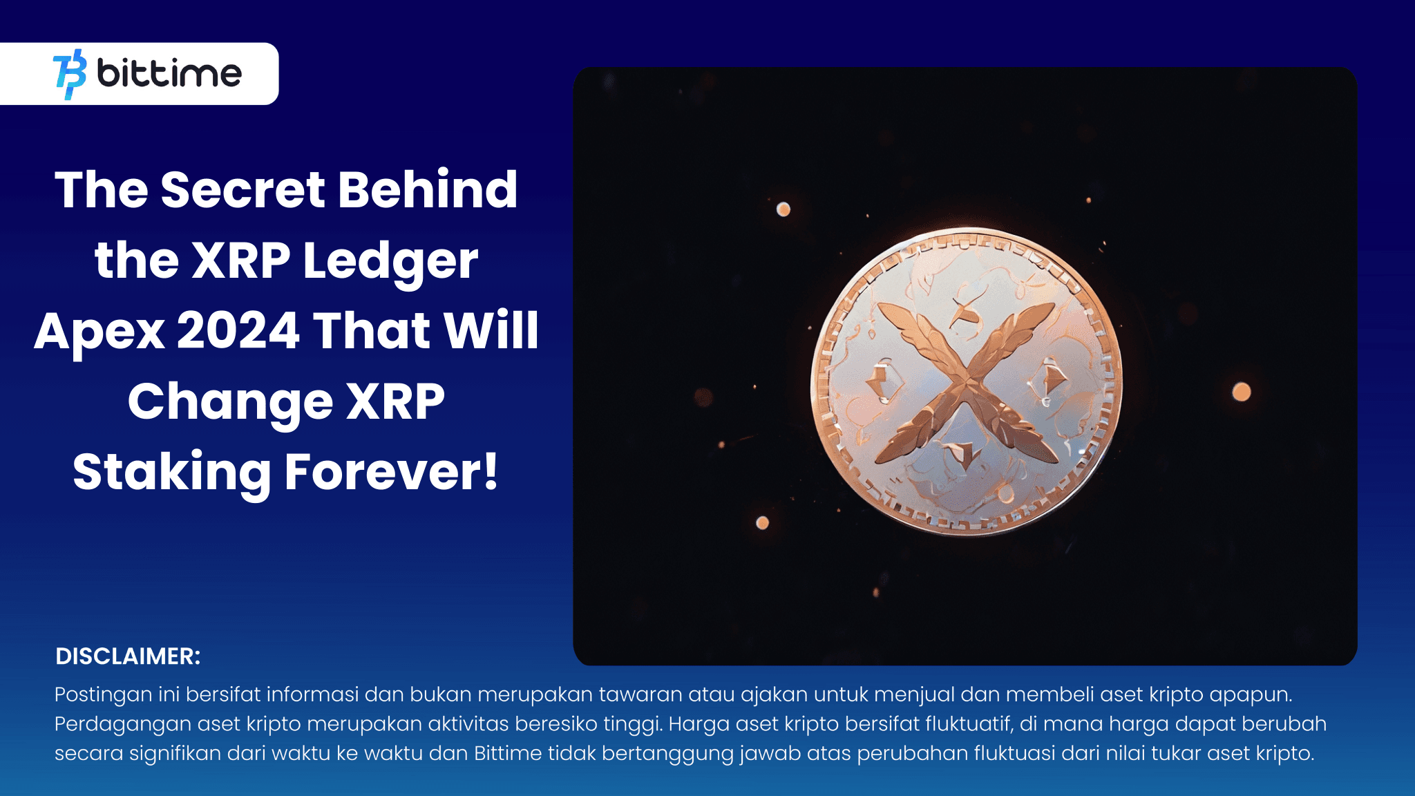 The Secret Behind the XRP Ledger Apex 2024 That Will Change XRP Staking Forever!