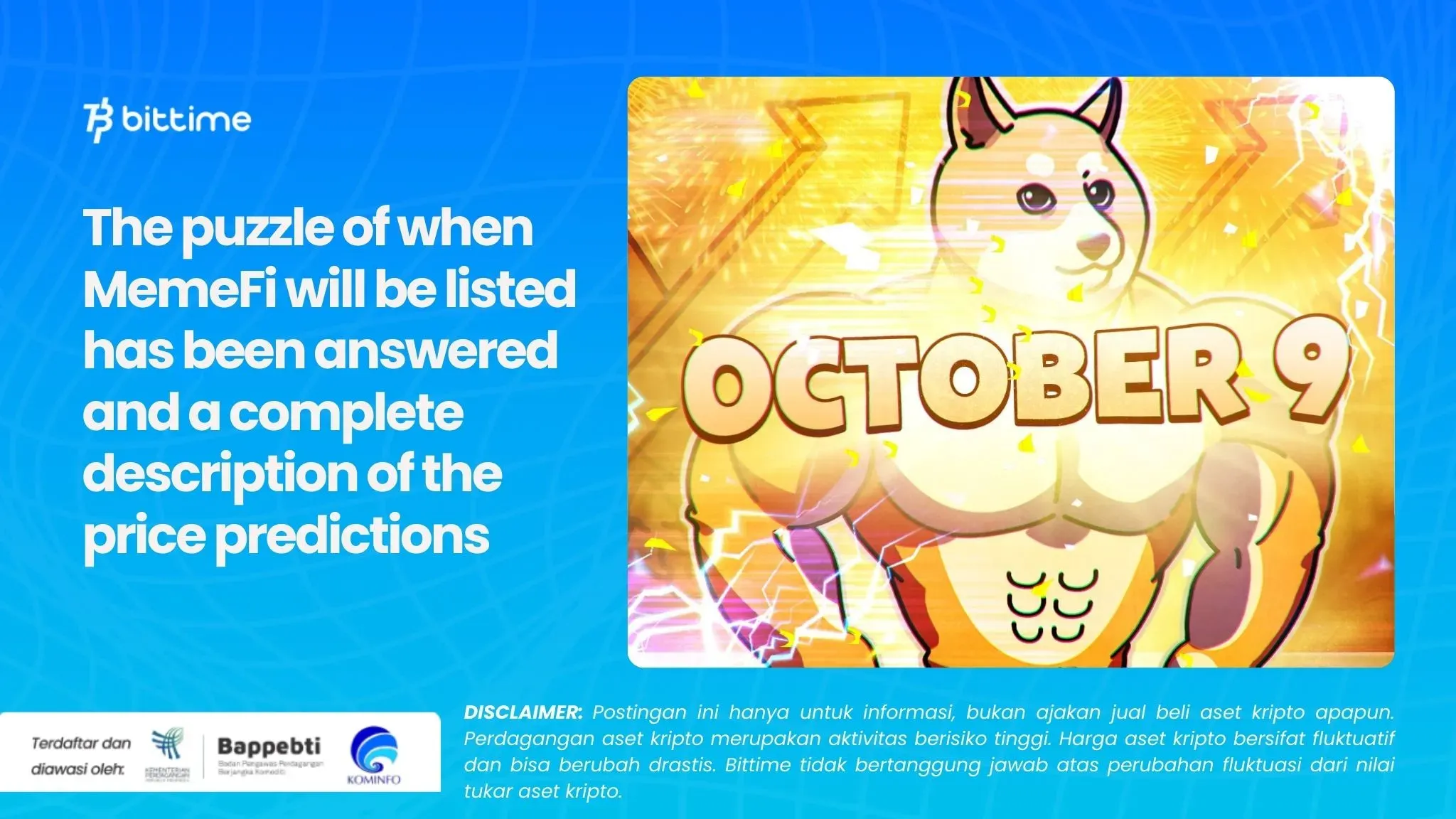 The puzzle of when MemeFi will be listed has been answered