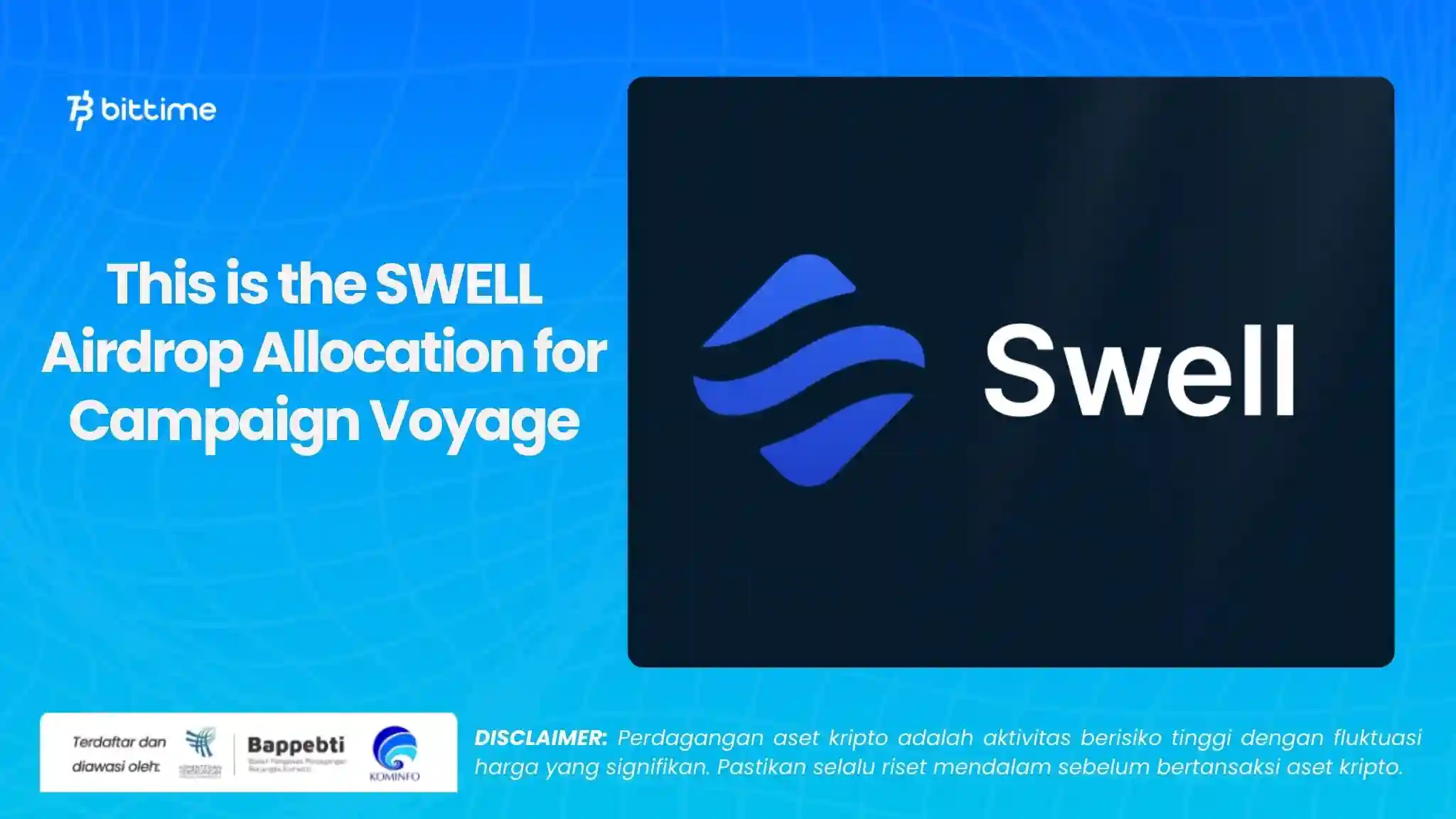 This is the SWELL Airdrop Allocation for Campaign Voyage.webp