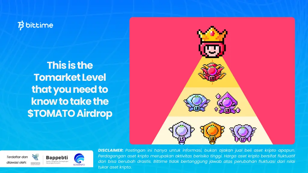 This is the Tomarket Level that you need to know to take the  TOMATO Airdrop