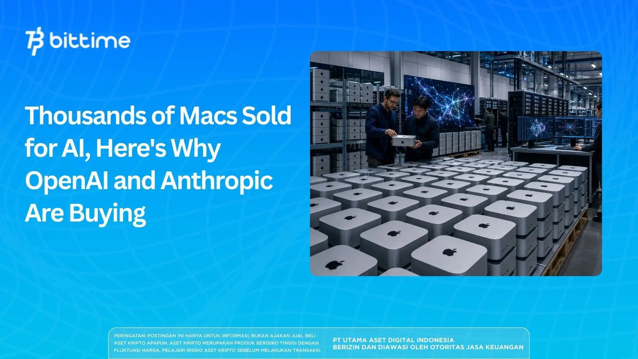 Thousands of Macs Sold for AI, Here's Why OpenAI and Anthropic Are Buying