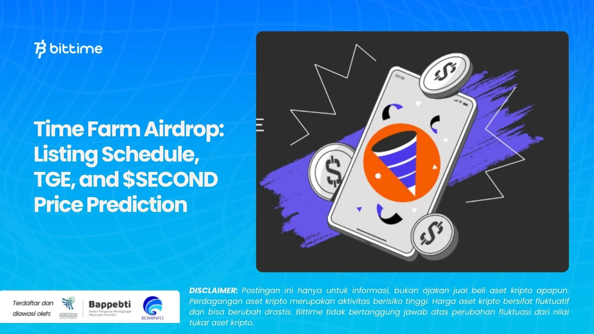 Time Farm Airdrop Listing Schedule, TGE, and $SECOND Price Prediction