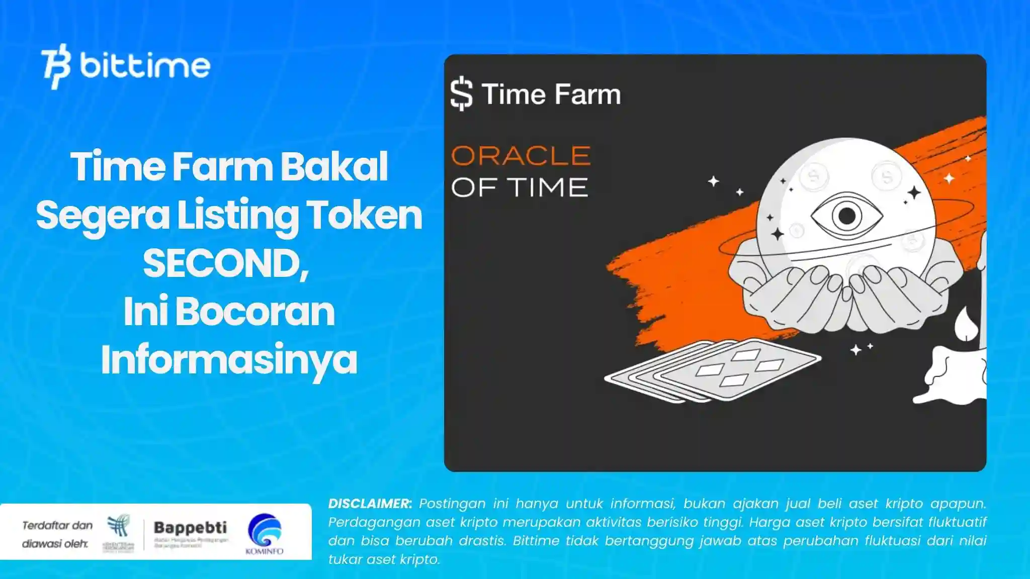 Time Farm Bakal Segera Listing Token SECOND, Ini Bocoran Informasinya.webp