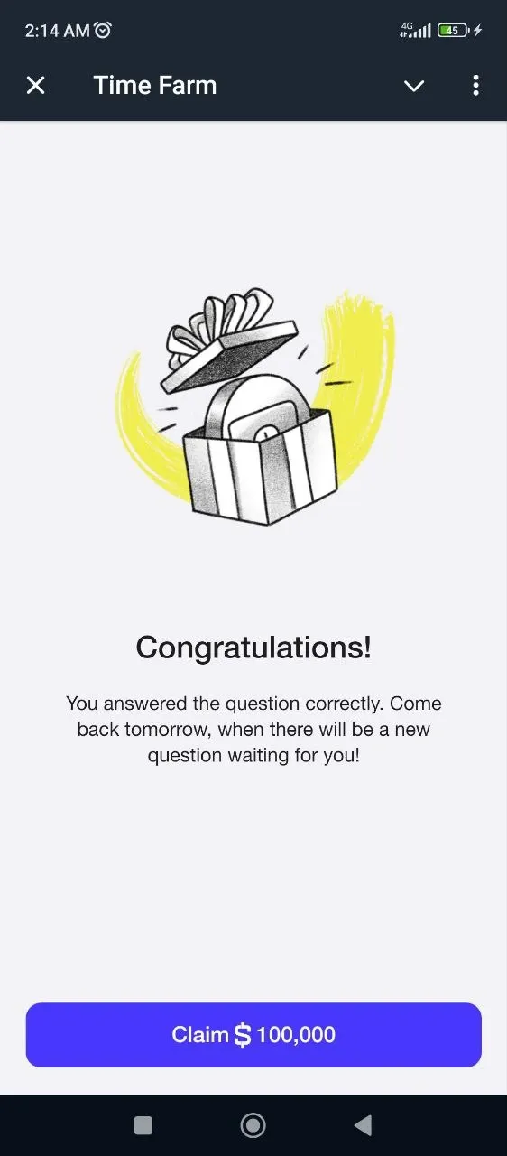 Time Farm Code 12 Juli, Klaim dan Dapatkan Reward-nya 2.webp