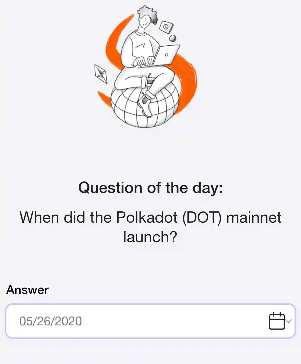 Time Farm Daily Combo When did the Polkadot (DOT) mainnet launch - jawaban.webp