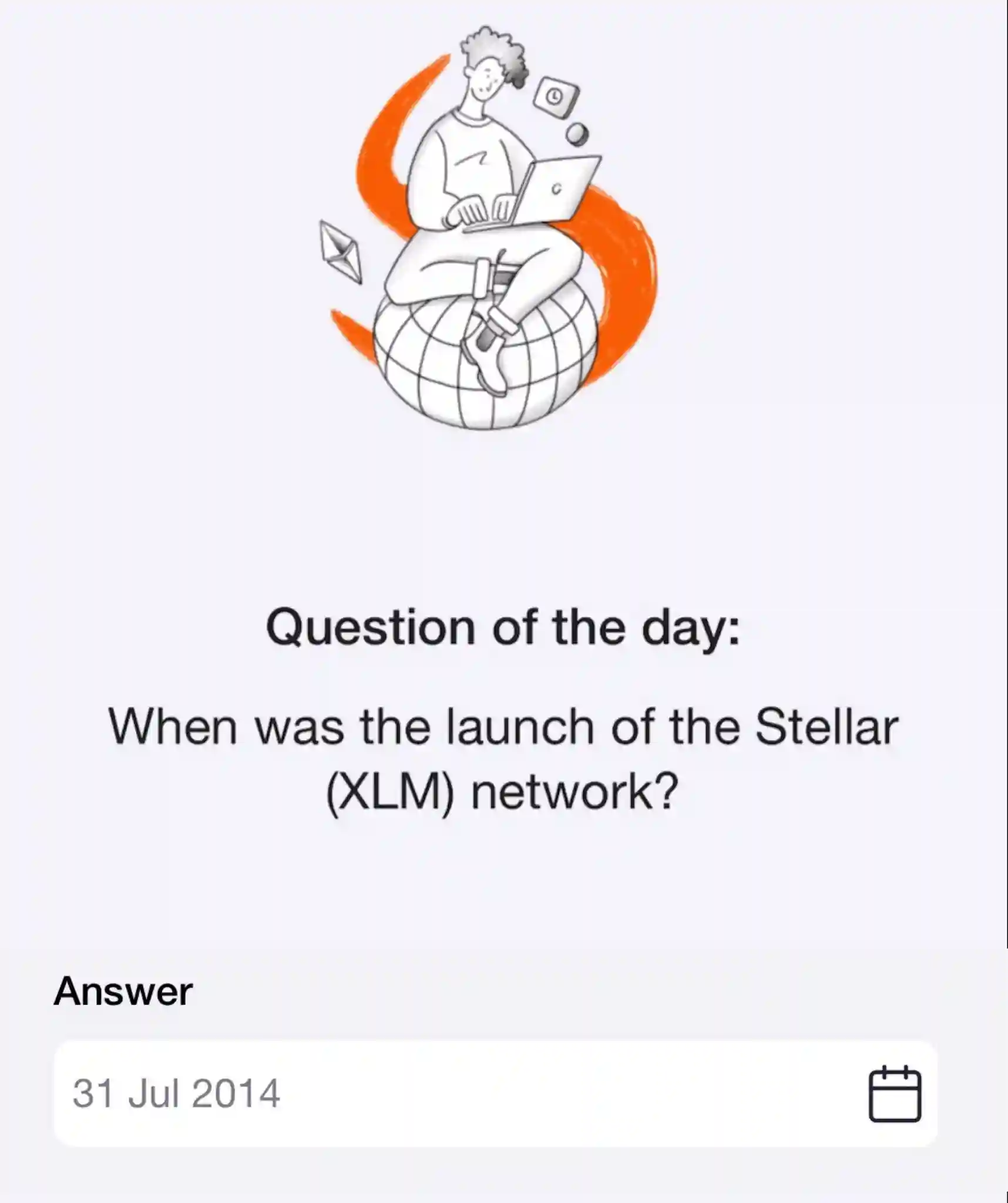 Time Farm Daily Combo When was the launch of Stellar (XLM) Network - answer.webp