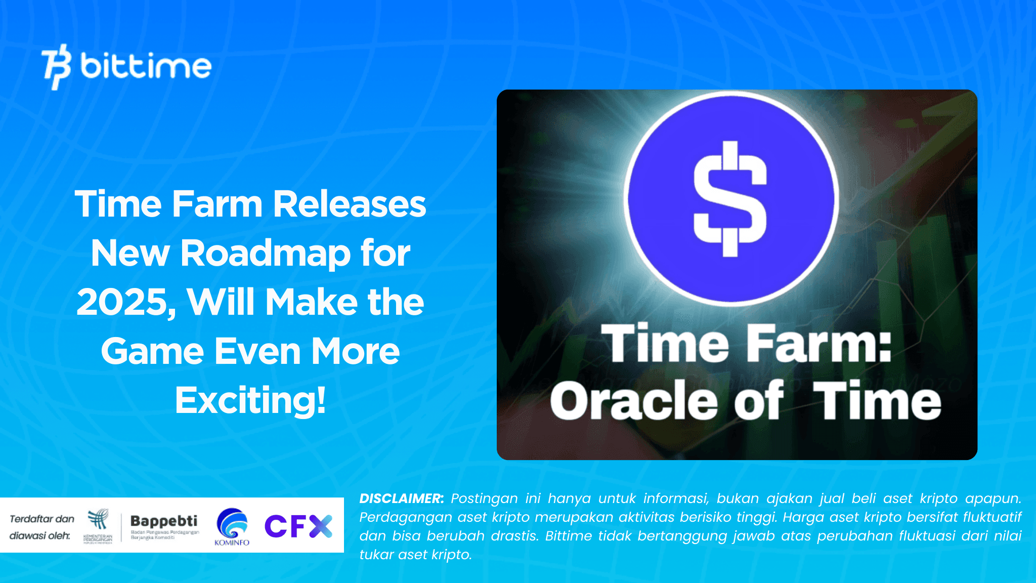   Time Farm Releases New Roadmap for 2025, Will Make the Game Even More Exciting!