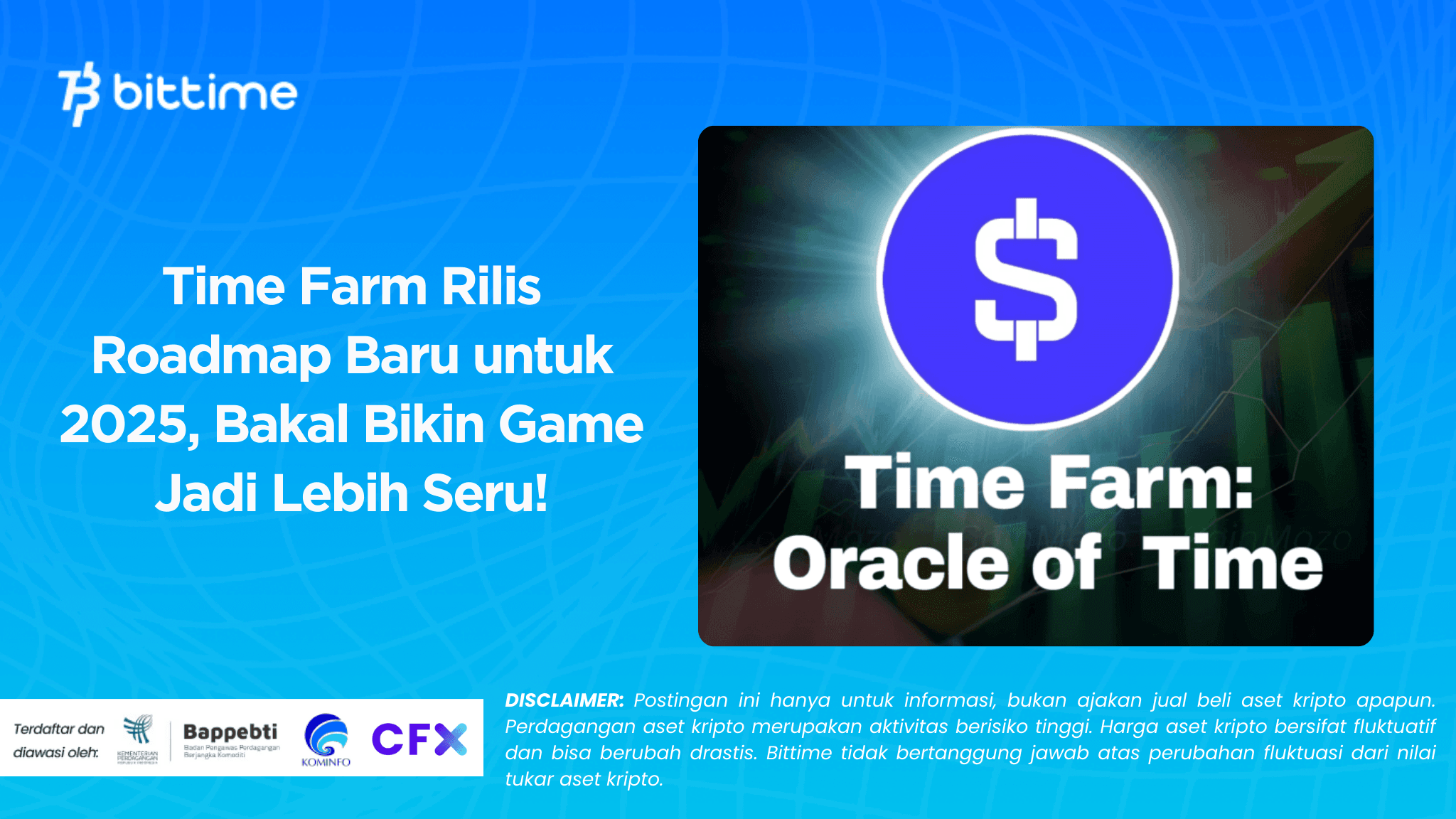   Time Farm Rilis Roadmap Baru untuk 2025, Bakal Bikin Game Jadi Lebih Seru!