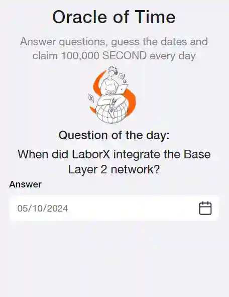 Time Farm When did LaborX integrate the Base Layer 2 network - answer.webp