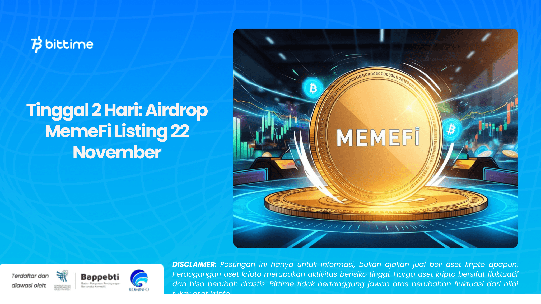 Tinggal 2 Hari Airdrop MemeFi Listing 22 November.png