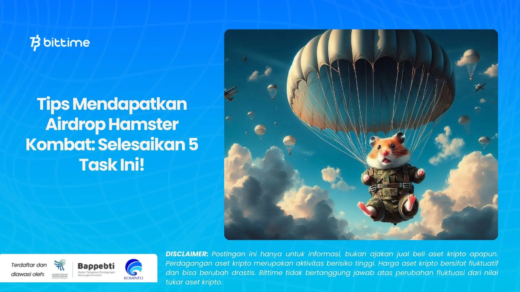 Tips Mendapatkan Airdrop Hamster Kombat Selesaikan 5 Task Ini!.webp