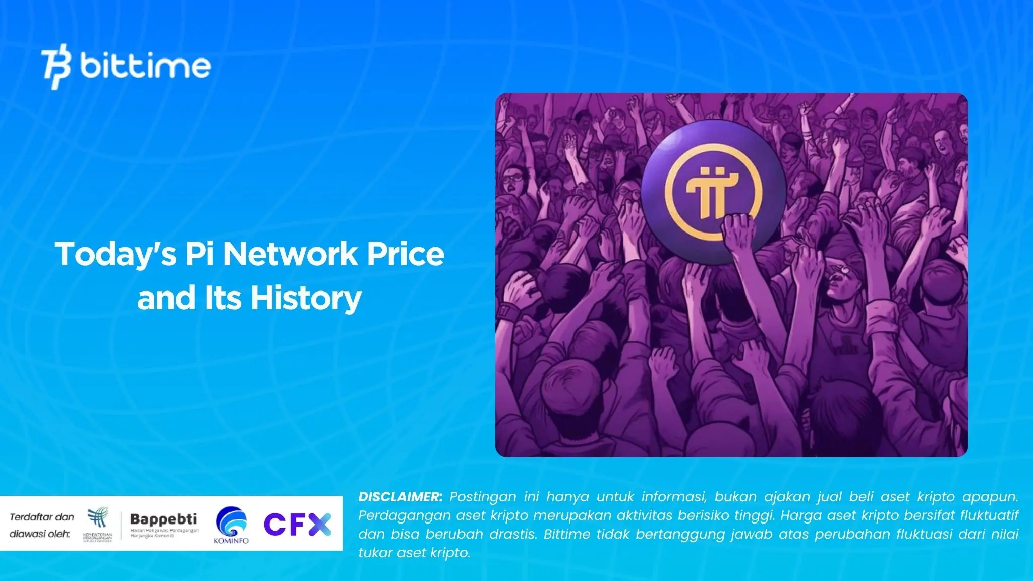 Today's Pi Network Price and Its History.