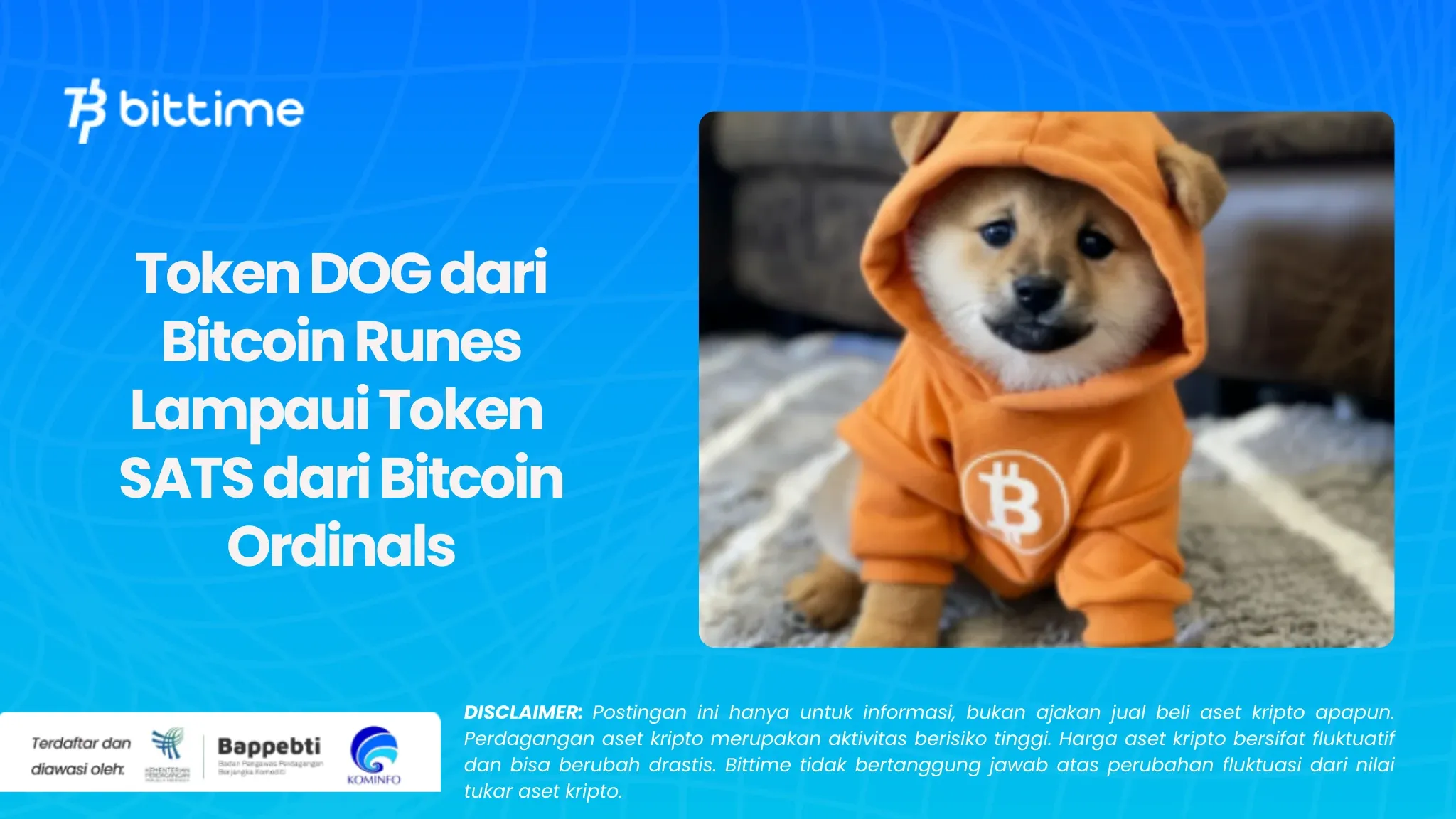 Token DOG dari Bitcoin Runes.webp