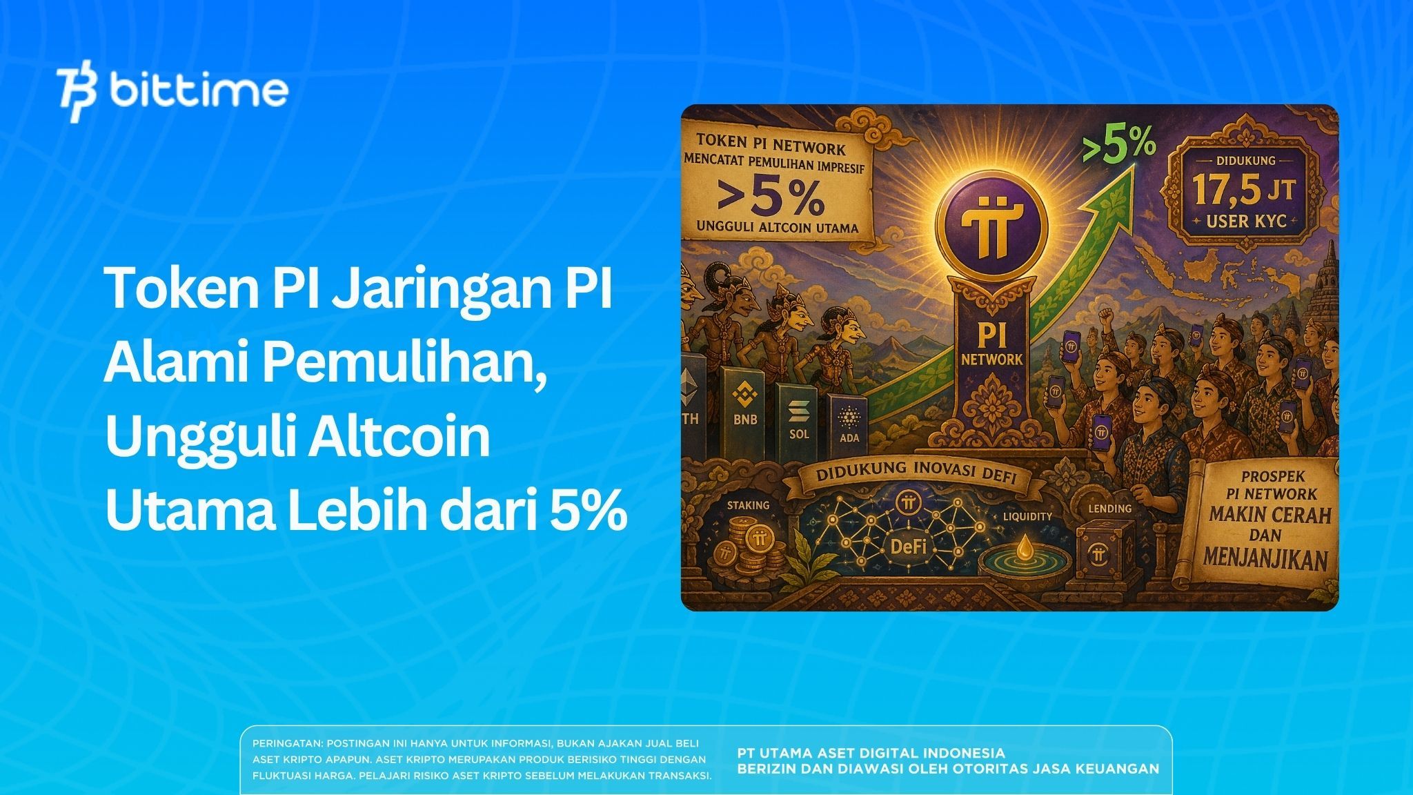 PI Network's PI Token Sees Recovery, Outperforming Major Altcoins by Over 5%