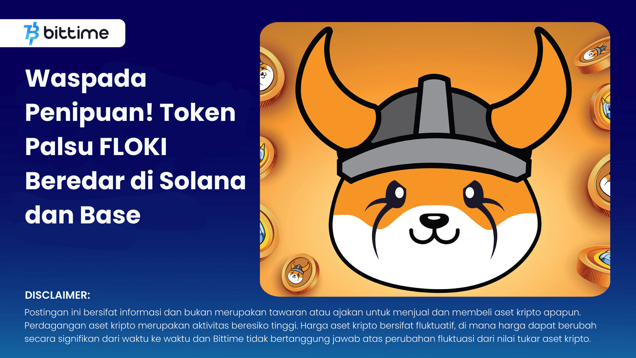 Token Palsu FLOKI - Bittime