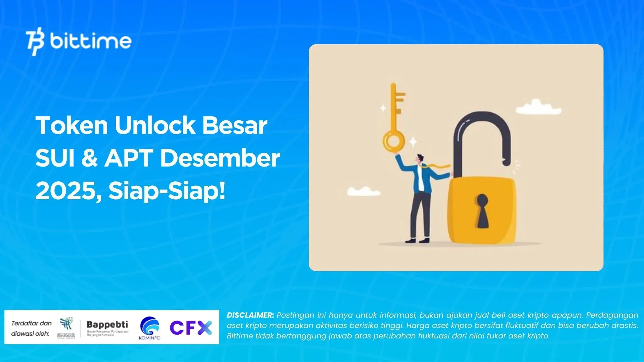 Token Unlock Besar SUI & APT Desember 2025, Siap-Siap!