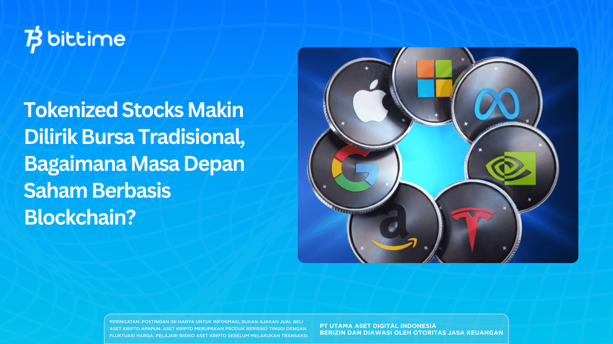 Tokenized Stocks Makin Dilirik Bursa Tradisional, Bagaimana Masa Depan Saham Berbasis Blockchain?
