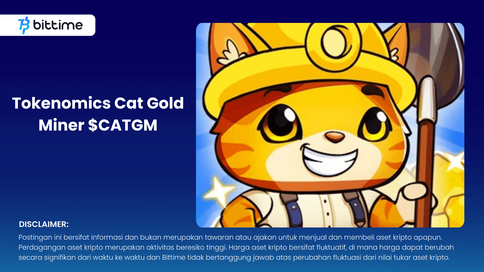 Tokenomics Cat Gold Miner 