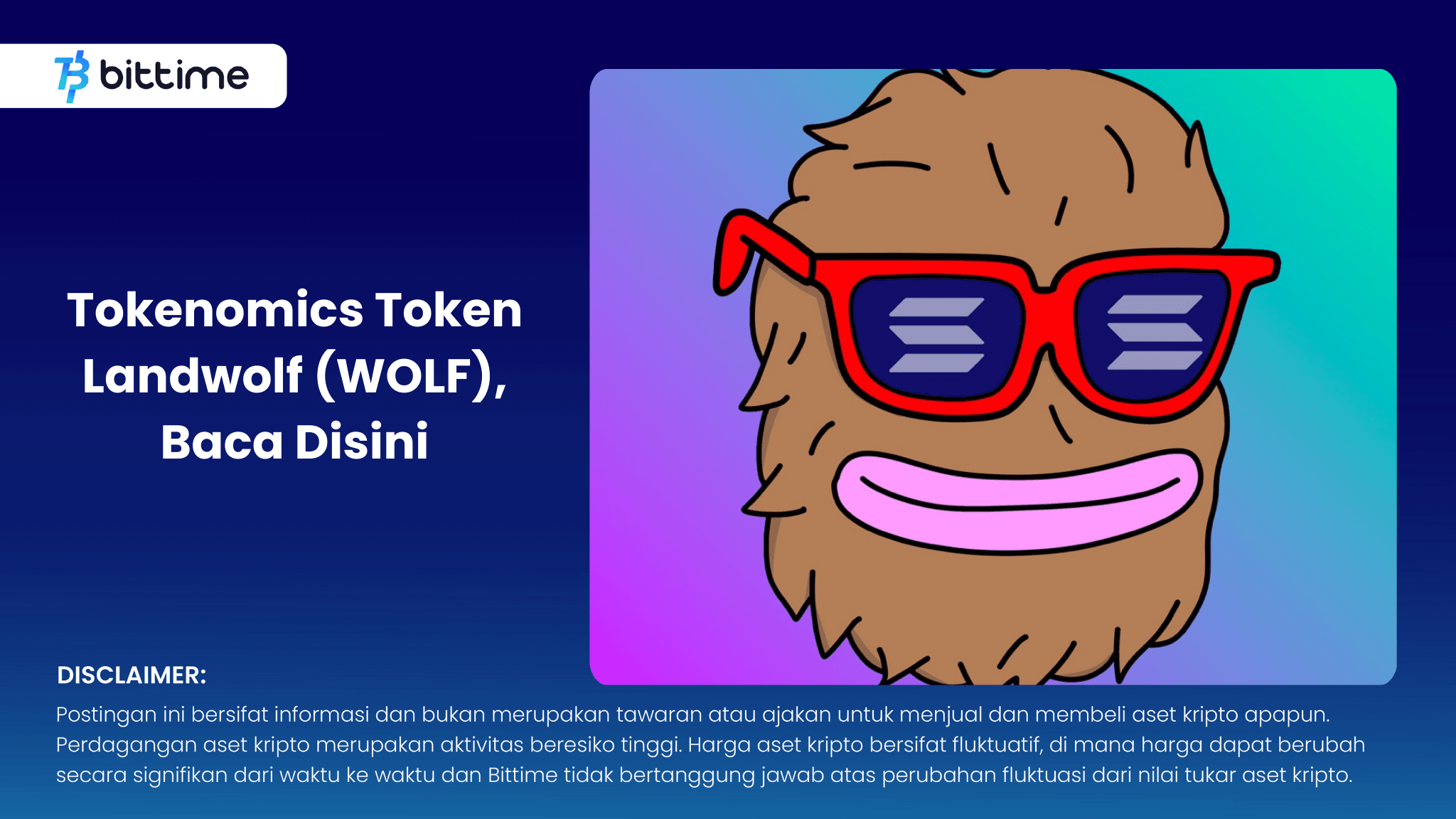 Tokenomics Token Landwolf (WOLF), Baca Disini