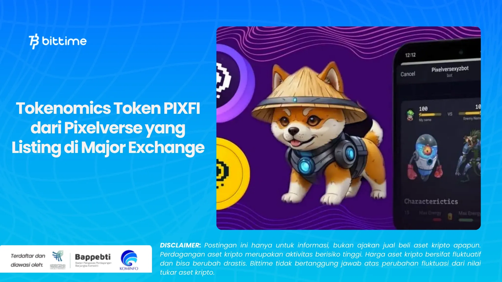 Tokenomics Token PIXFI