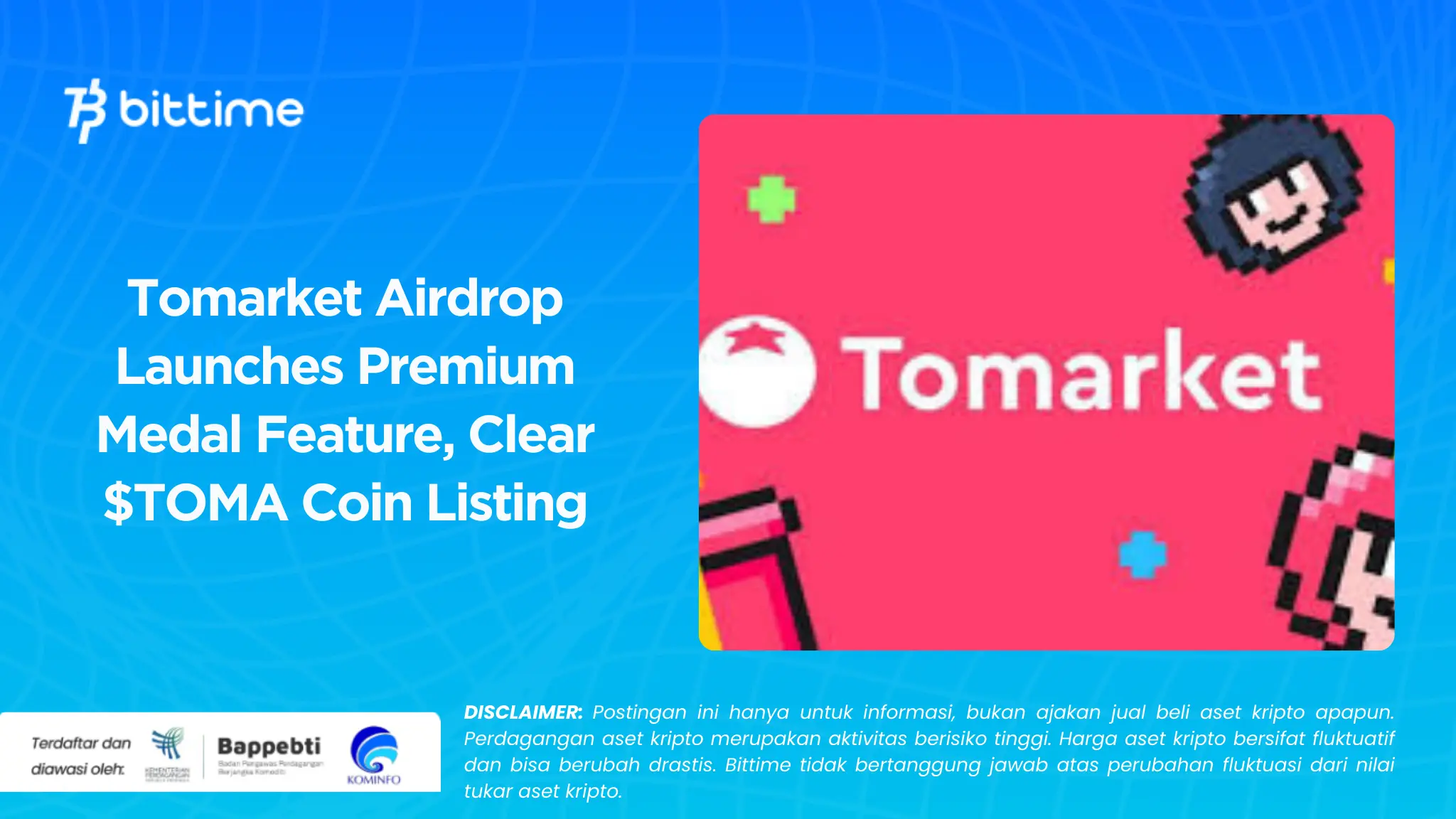 Tomarket Airdrop Launches Premium Medal Feature, Clear $TOMA Coin Listing
